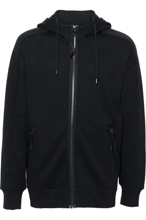 C.P. Company Goggles-detail zip-up hoodie