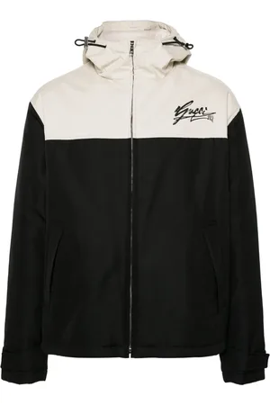 Gucci Canvas hooded jacket