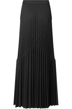 Alberta Ferretti Pleated maxi skirt