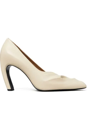 Tory Burch 90mm sculpted peep-toe pumps