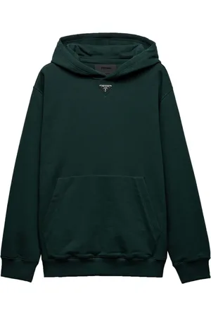 Prada Triangle-logo hoodie