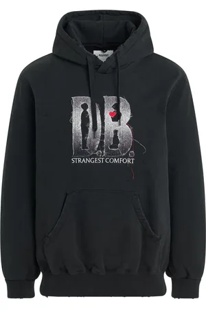 DOUBLET Embroidered cotton hoodie