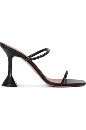 Amina Muaddi 95mm Gilda mules