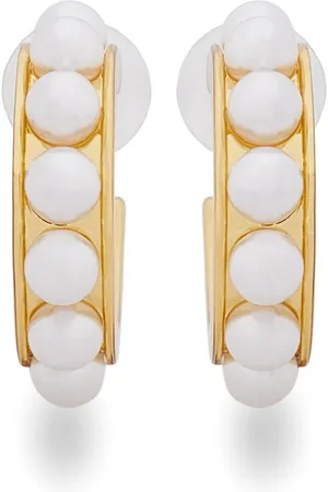 Kenneth Jay Lane Pearl detailed earrings