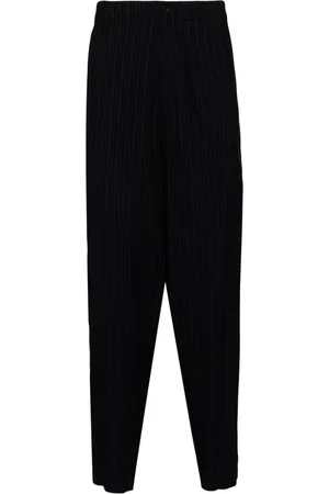 YOHJI YAMAMOTO Striped tapered pants