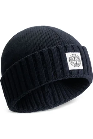 Stone Island Compass-appliqué beanie
