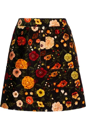 La DoubleJ Floral-print skirt