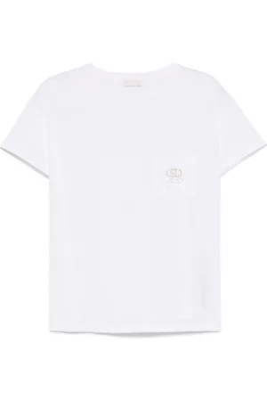 Liu Jo Embroidered-logo T-shirt