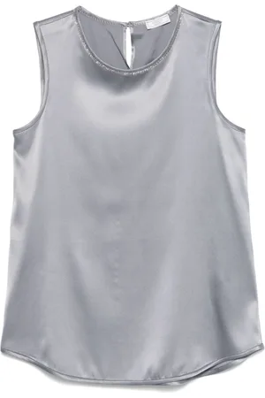 PESERICO SIGN Punto Luce-detail satin top