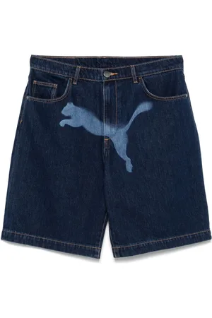PUMA X A$AP ROCKY denim shorts