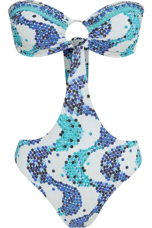 AMIR SLAMA Cut-out design one-piece