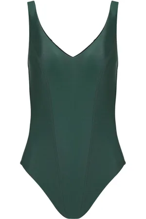 AMIR SLAMA V-neck swimsuit