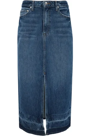 Simkhai Della Release Hem midi skirt