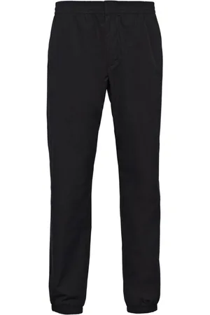 Prada Elasticated cotton track pants