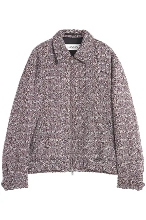 Lanvin Tweed shirt jacket