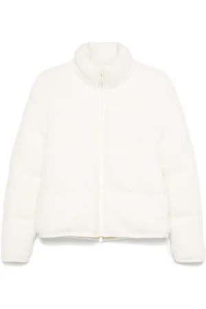 Moncler Knitted puffer jacket