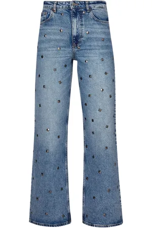 Liu Jo Stud-embellished flared jeans
