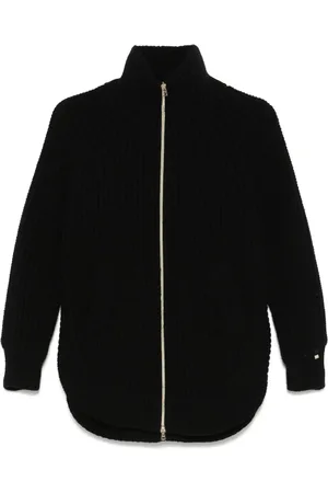 HERNO Panelled-design high-neck jacket