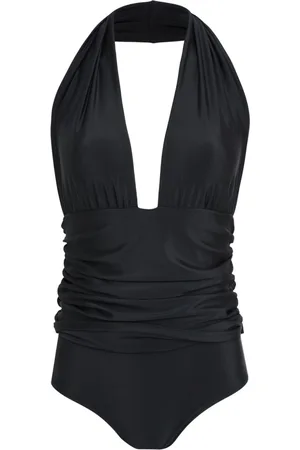 AMIR SLAMA Draped swimsuit