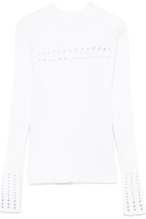 Liu Jo Braid-detailed sweater