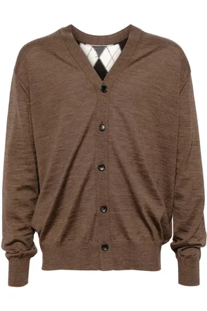 JUNYA WATANABE Argyle-checked cardigan