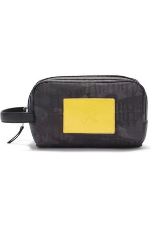 Palm Angels Logo-patch monogram pouch