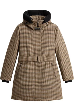 Woolrich Check parka