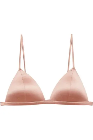 FLEUR DU MAL Molded Luxe triangle bra