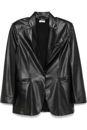 Liu Jo Faux-leather blazer