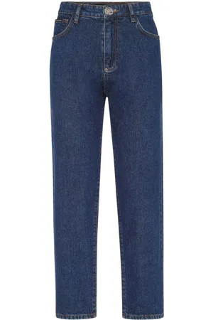 Philipp Plein Logo straight-leg jeans