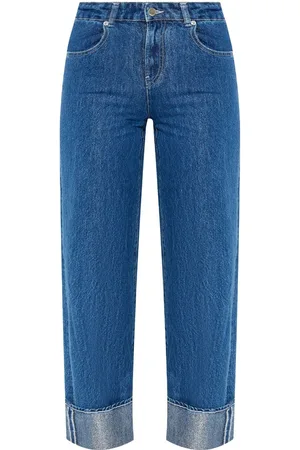 Emporio Armani Cotton cropped jeans