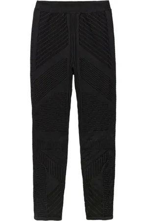 Prada Ribbed slim-cut trousers