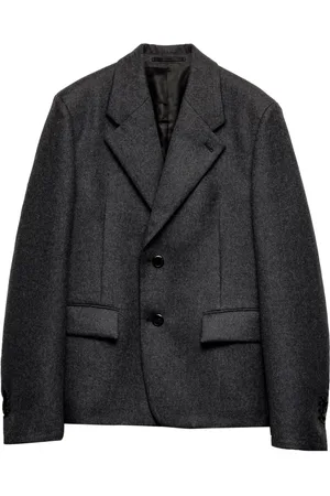 Prada Single-breasted wool jacket