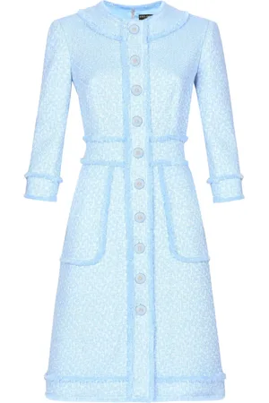 Dolce & Gabbana A-line tweed dress