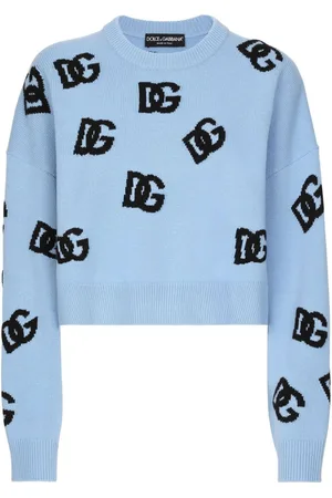 Dolce & Gabbana Logo embroidered sweater