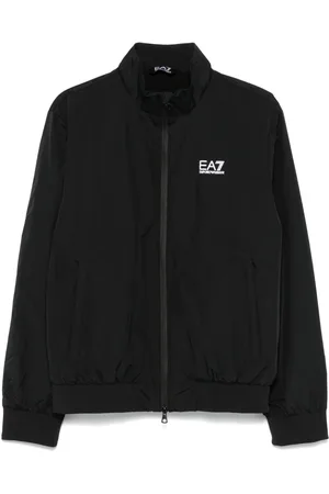 EA7 Logo-print jacket