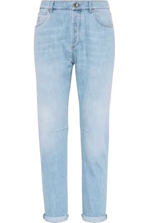 Brunello Cucinelli Tapered-leg jeans