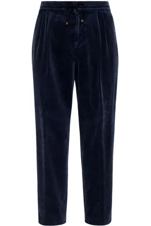 Brunello Cucinelli Drawstring corduroy trousers