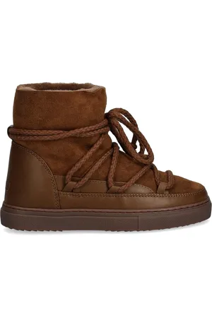 INUIKII Leather lace-up boots