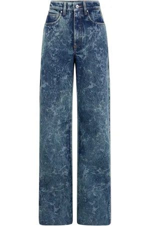 Paco rabanne Washed wide-leg jeans