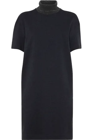 Brunello Cucinelli Chain link-detail dress