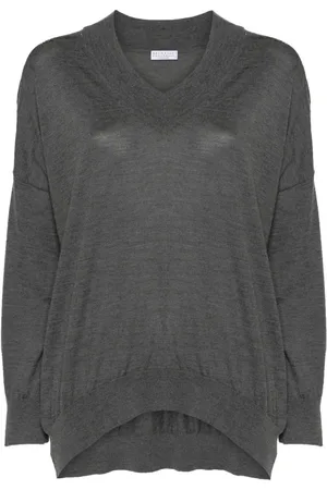 Brunello Cucinelli Monili-trim sweater
