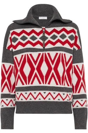 Brunello Cucinelli Jacquard knit jumper