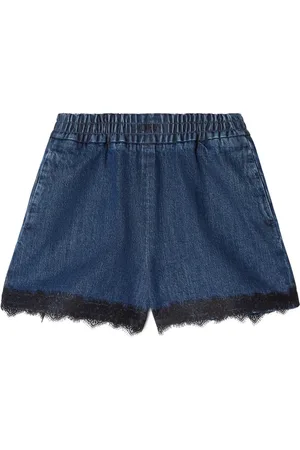 OFF-WHITE Lace-detailing shorts