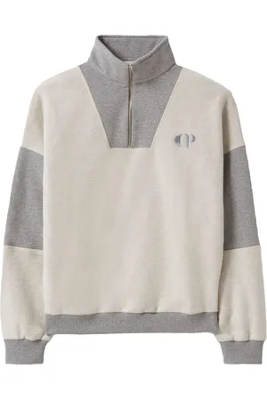 Claudie Pierlot Zip-up high-neck sweatshirt