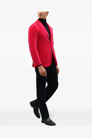 Boglioli Garment-dyed velvet blazer