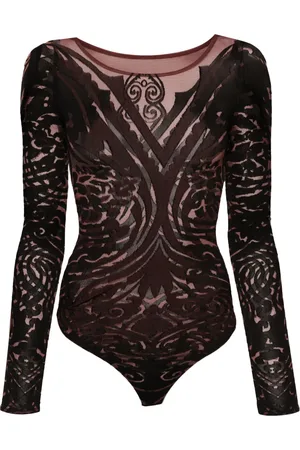 Wolford X ETRO Body Tattoo bodysuit