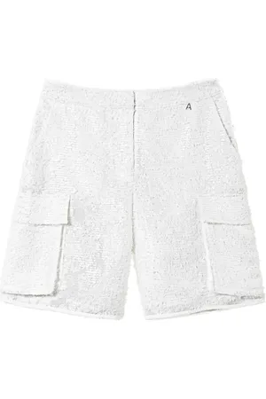 Twin-Set Sequin-embellished shorts