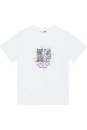 Ganni Kittens T-shirt
