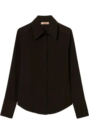 Twin-Set Logo-charm shirt